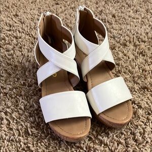 White Strappy Sandals